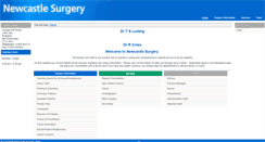Desktop Screenshot of newcastle-surgery.co.uk